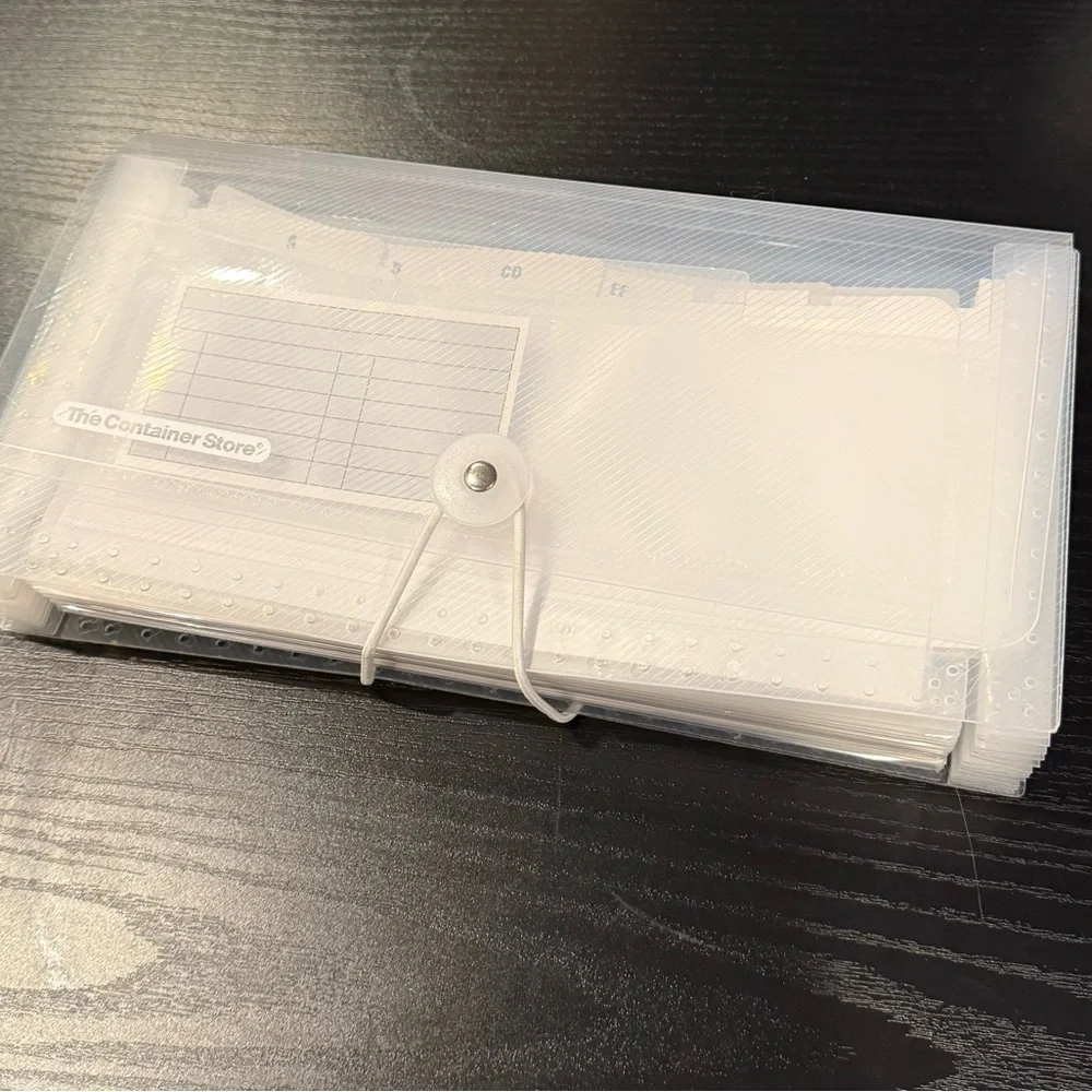 The Container Store Clear Document Organizer